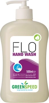 Een Greenspeed handzeep Flo, voor frequent gebruik, bloemenparfum, flacon van 500 ml koop je bij Muys Kantoor & Kado