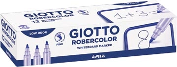 Een Giotto Robercolor whiteboardmarker fijn, ronde punt, blauw koop je bij Muys Kantoor & Kado