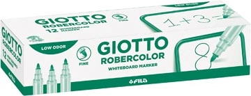 Een Giotto Robercolor whiteboardmarker fijn, ronde punt, groen koop je bij Muys Kantoor & Kado