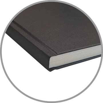 Een Oxford "Sketchbook" dummyboek, 96 vel, 100 g/m², ft A5, zwart koop je bij Muys Kantoor & Kado