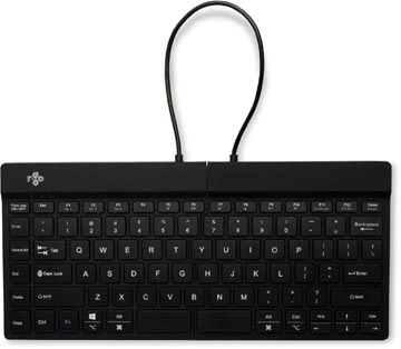 Een R-Go Split Break ergonomisch Bluetooth toetsenbord, qwerty, zwart koop je bij Muys Kantoor & Kado