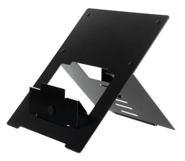 Een R-Go Riser Flexible laptopstandaard, zwart koop je bij Muys Kantoor & Kado