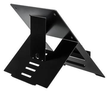 Een R-Go Riser Flexible laptopstandaard, zwart koop je bij Muys Kantoor & Kado