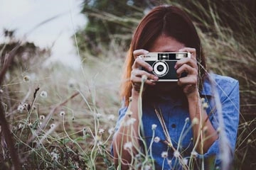 Een AgfaPhoto retro analoog fototoestel, 35mm, zwart koop je bij Muys Kantoor & Kado