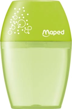 Een Maped Potloodslijper Shaker 1-gaats, in een doos koop je bij Muys Kantoor & Kado