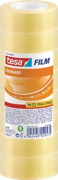 Een Tesafilm Standard, ft 19 mm x 33 m, toren met 8 rolletjes koop je bij Muys Kantoor & Kado