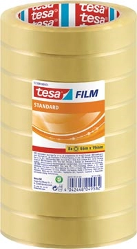 Een Tesafilm Standard, ft 19 mm x 66 m, toren met 8 rolletjes koop je bij Muys Kantoor & Kado