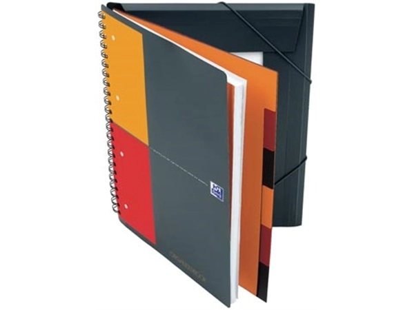 Een Oxford INTERNATIONAL organiserbook, 160 bladzijden, ft A4+, geruit 5 mm koop je bij Muys Kantoor & Kado