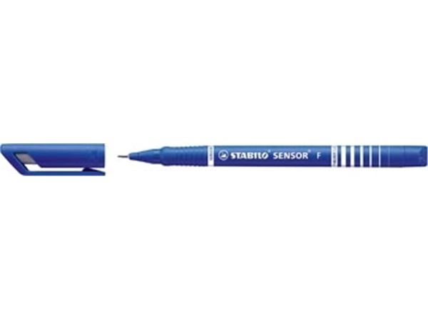 Een STABILO SENSOR fineliner, 0,3 mm, blauw koop je bij Muys Kantoor & Kado