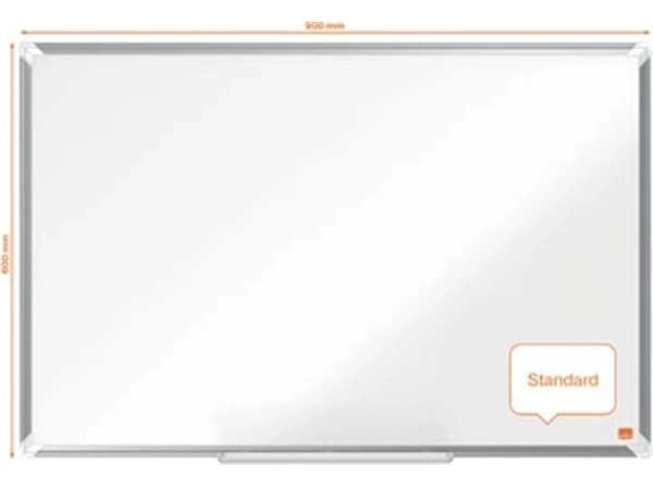 Een Nobo Premium Plus magnetisch whiteboard, gelakt staal, ft 90 x 60 cm koop je bij Muys Kantoor & Kado