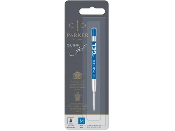 Een Parker Quink vulling voor balpen medium, blauw, op blister koop je bij Muys Kantoor & Kado