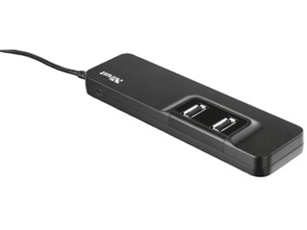 Een Trust Oila USB 2.0 Hub 7-poorten koop je bij Muys Kantoor & Kado