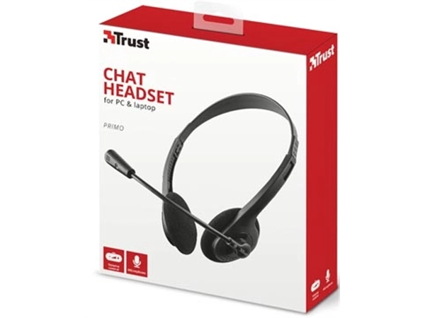 Een Trust headset Primo koop je bij Muys Kantoor & Kado