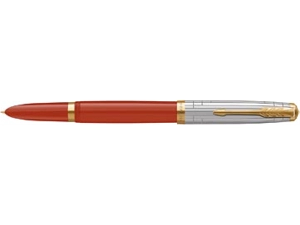 Een Parker 51 Premium vulpen fijn, vuurrood GT koop je bij Muys Kantoor & Kado