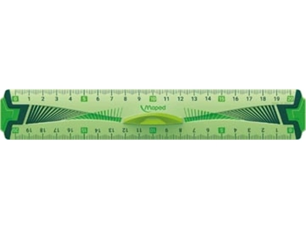 Een Maped decimeterlat Flex dubbele decimeter, 20 cm koop je bij Muys Kantoor & Kado