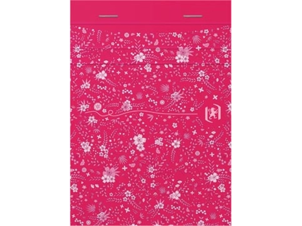 Een Oxford Floral softcover notitieblok, ft A6, 80 vel, gelijnd, 4 geassorteerde designs koop je bij Muys Kantoor & Kado