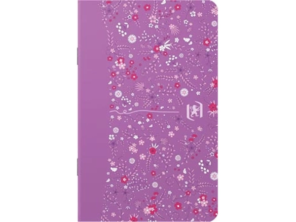 Een Oxford Floral softcover notitieblok, ft 9 x 14 cm, 30 vel, gelijnd, 4 geassorteerde designs koop je bij Muys Kantoor & Kado