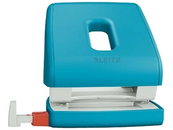 Een Leitz Cosy perforator, blauw koop je bij Muys Kantoor & Kado