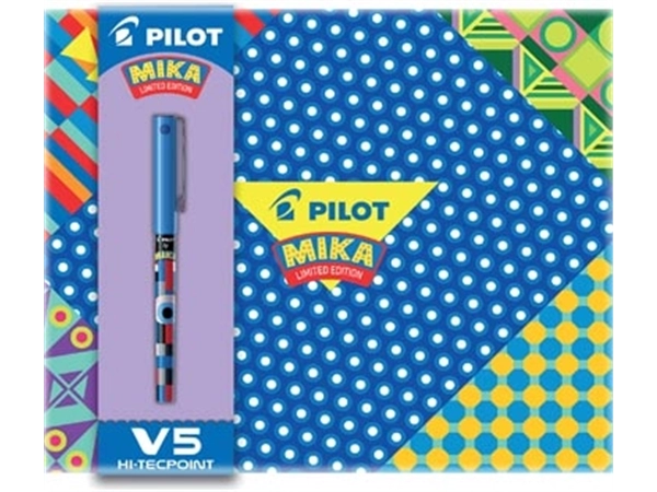 Een Pilot roller Hi-Tecpoint Mika Limited Edition, geschenkdoos met 6 rollers koop je bij Muys Kantoor & Kado