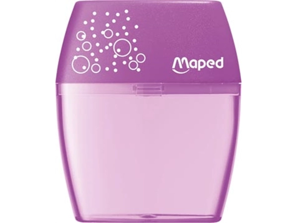 Een Maped Potloodslijper Shaker 2-gaats, in een doos koop je bij Muys Kantoor & Kado