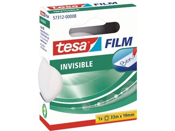 Een Tesafilm Invisible, ft 33 m x 19 mm koop je bij Muys Kantoor & Kado