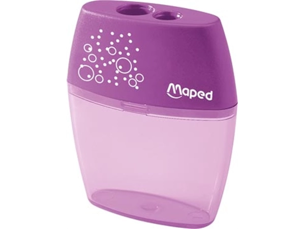 Een Maped Potloodslijper Shaker 2-gaats, op blister koop je bij Muys Kantoor & Kado