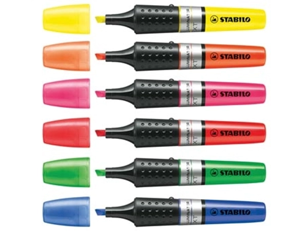 Een STABILO LUMINATOR markeerstift, geel koop je bij Muys Kantoor & Kado