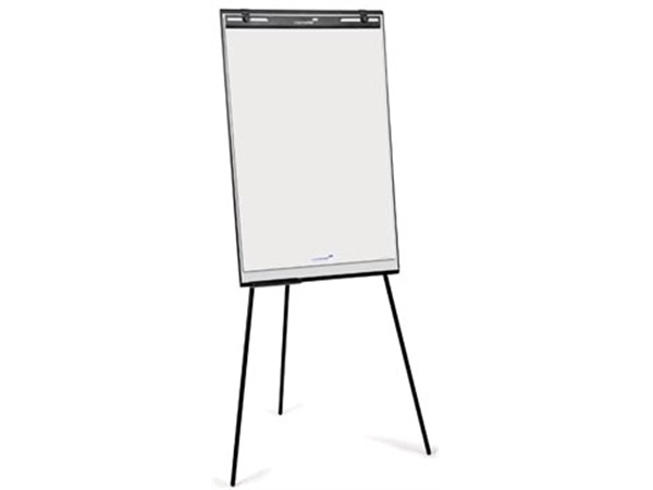 Een Legamaster tripod magnetische flipchart Economy, ft 105 x 68 cm, gelakt staal koop je bij Muys Kantoor & Kado