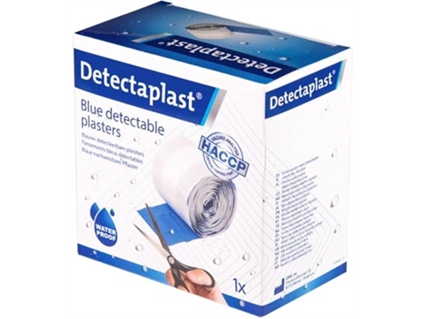 Een Detectaplast Universal pleister, ft 6 cm x 5 m, op rol koop je bij Muys Kantoor & Kado