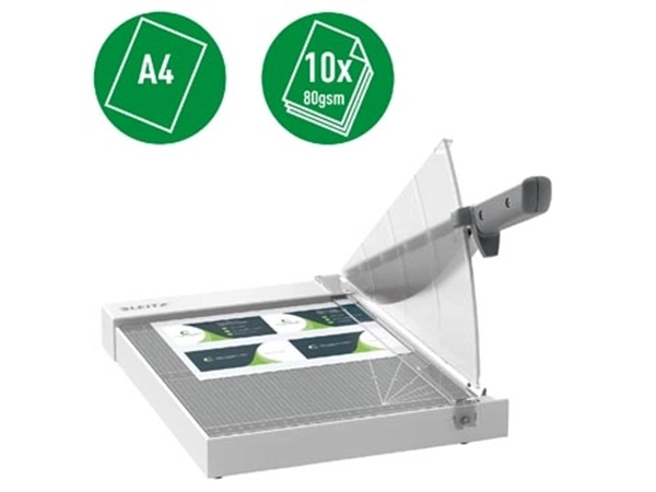 Een Leitz Precision hefboomsnijmachine Home Office, ft A4 koop je bij Muys Kantoor & Kado