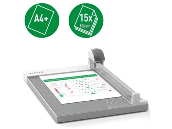 Een Leitz Precision rolsnijmachine Office, ft A4+ koop je bij Muys Kantoor & Kado