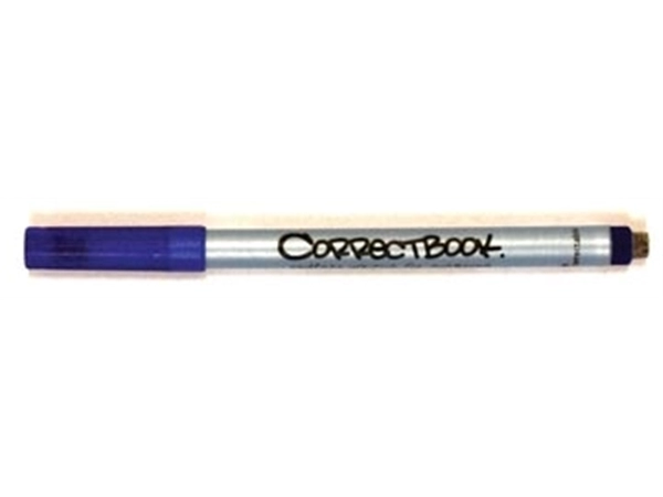 Een Correctbook uitwisbare pen, schrijfbreedte: 0,6mm, blauw koop je bij Muys Kantoor & Kado