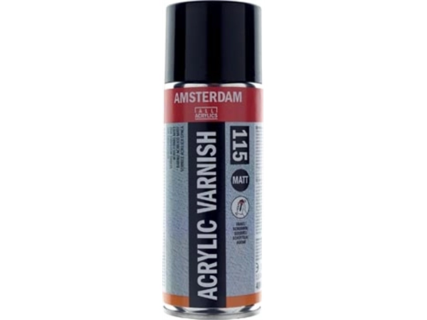 Een Amsterdam acrylvernis mat, spuitbus van 400 ml koop je bij Muys Kantoor & Kado