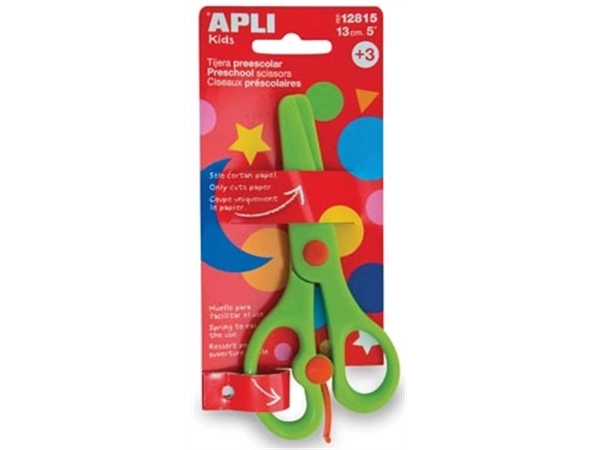 Een Apli Kids kleuterschaar 13 cm, op blister koop je bij Muys Kantoor & Kado