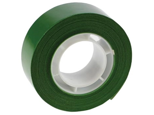 Een Apli plakband ft 19 mm x 33 m, groen koop je bij Muys Kantoor & Kado