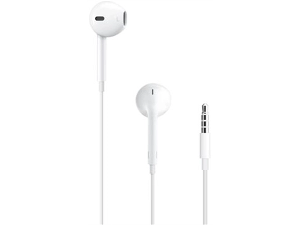 Een Apple EarPods, 3.5 mm jack, wit koop je bij Muys Kantoor & Kado