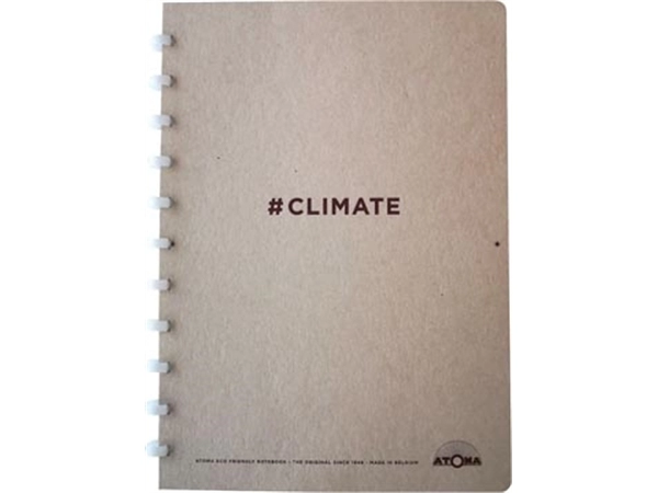 Een Atoma Climate schrift, ft A4, 144 bladzijden, gelijnd koop je bij Muys Kantoor & Kado