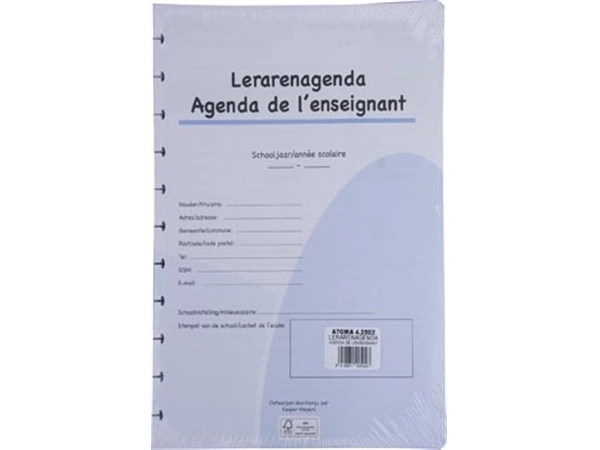 Een Atoma vulling voor lerarenagenda, A4 koop je bij Muys Kantoor & Kado