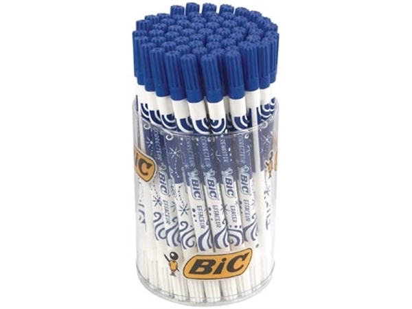 Een Bic inktuitwisser Ink Eater, plastic pot met 60 stuks koop je bij Muys Kantoor & Kado