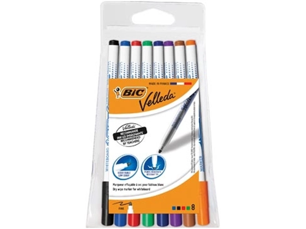 Een Bic whiteboardmarker 1721 pak van 8 stuks koop je bij Muys Kantoor & Kado