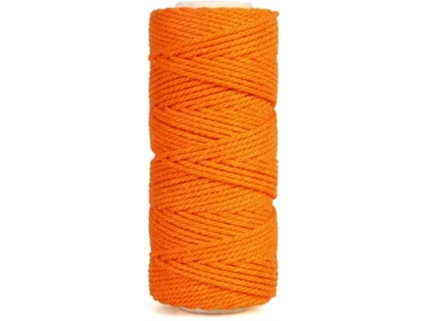 Een Bouhon macramétouw 200 g, ca.130 m, dikte: 2 mm, oranje koop je bij Muys Kantoor & Kado