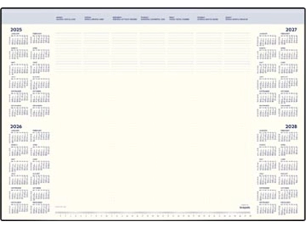 Een Brepols Desk Mate bureauonderlegger 2025 koop je bij Muys Kantoor & Kado