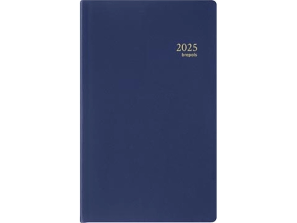 Een Brepols agenda Breform Seta 6-talig, blauw, 2025 koop je bij Muys Kantoor & Kado