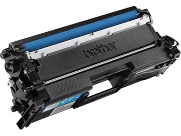 Een Brother toner, 12.000 pagina's, OEM TN-821XXLC, cyaan koop je bij Muys Kantoor & Kado