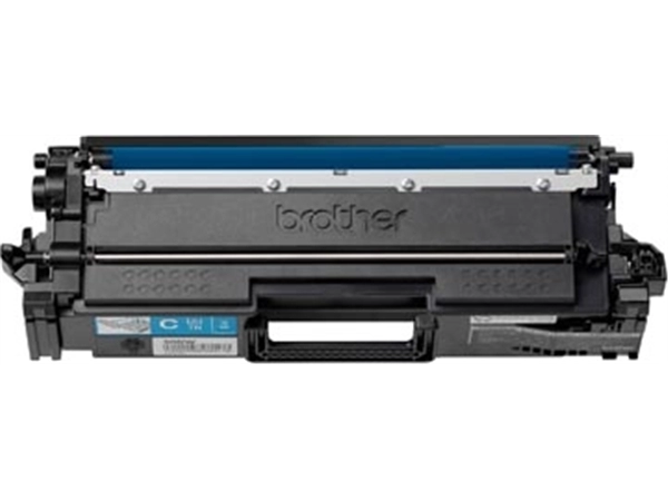 Een Brother toner, 9.000 pagina's, OEM TN-821XLC, cyaan koop je bij Muys Kantoor & Kado