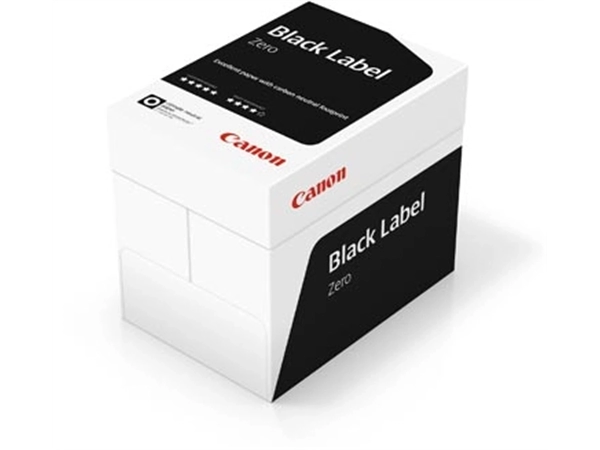 Een Canon Black Label Zero printpapier ft A3, 80 g, pak van 500 vel koop je bij Muys Kantoor & Kado