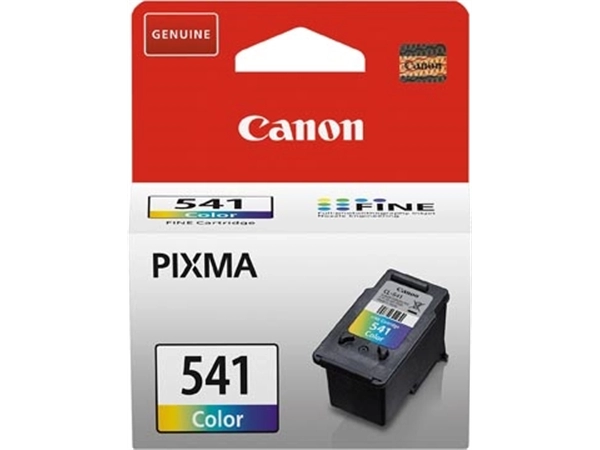 Een Canon inktcartridge CL-541, 3 kleuren, 180 pagina's, OEM 5227B001, 3 kleuren koop je bij Muys Kantoor & Kado