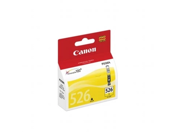 Een Canon inktcartridge CLI-526Y, 450 pagina's, OEM 4543B001, geel koop je bij Muys Kantoor & Kado