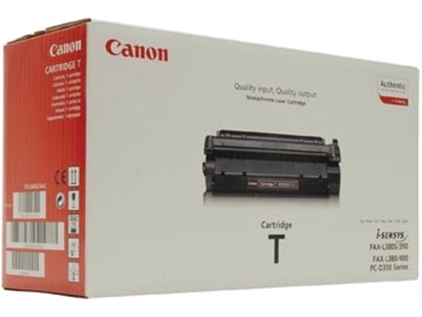 Een Canon toner T, 3.500 pagina's, OEM 7833A002, zwart koop je bij Muys Kantoor & Kado