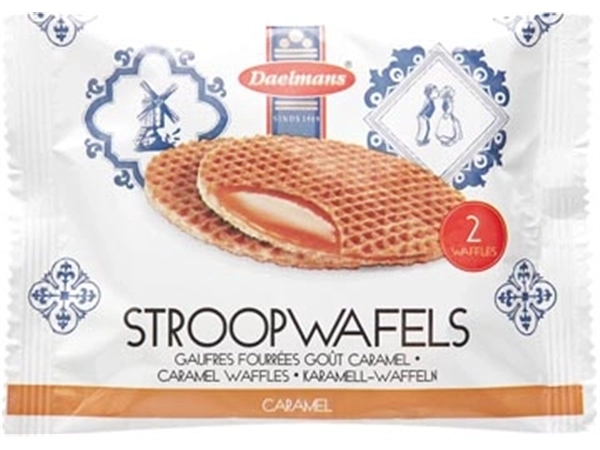 Een Daelmans stroopwafels, per 2 verpakt, 2 x 39 g koop je bij Muys Kantoor & Kado